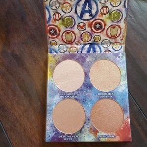 Ulta x Avengers makeup highlight pallete